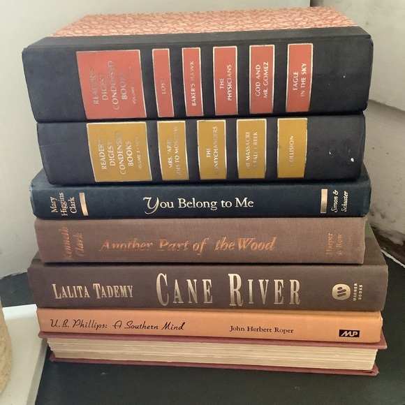 Warm Tones Book Stack Decor - Picture 1 of 5